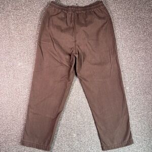 Hasting & Smith Pants Womens Sz S Brown Pull On Drawstring Pockets, Fits 29x26.5